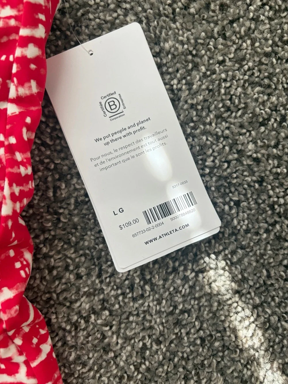 Athleta KEYHOLE ONE PIECE SWIMSUIT